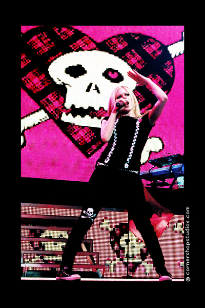 avril na svojom koncerte